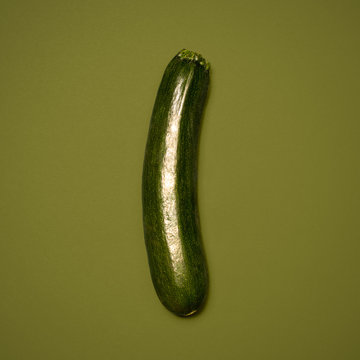 Zucchini from above