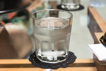 glass of water
