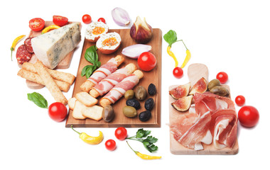 Prosciutto di Parma and other italian food