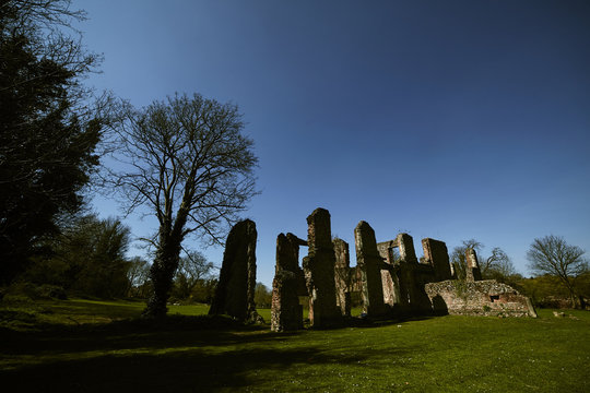 Ancient roman ruins of St Albans