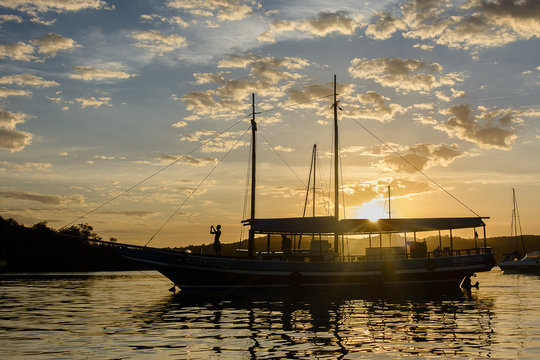 Sunset in the Bay of All Saints - Bahia - Brazil
