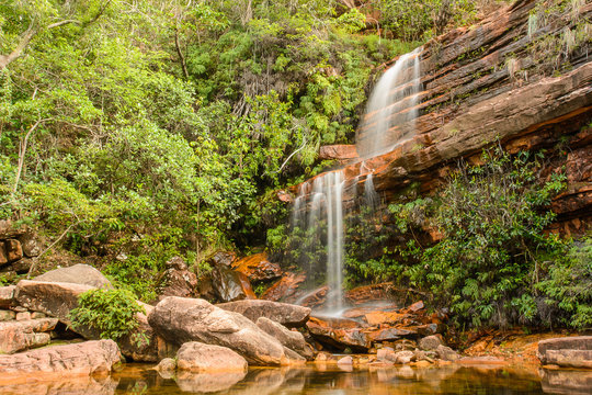 Fototapeta Cachoeirinha - Lencóis – Chapada Diamantina – Bahia – Brasil 