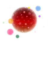 桜　和紙　背景