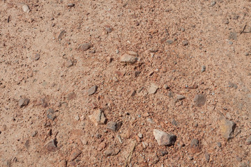 Red dirt (soil) background or texture