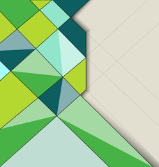 Colorful mosaic background