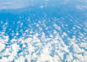 view of a clouds
