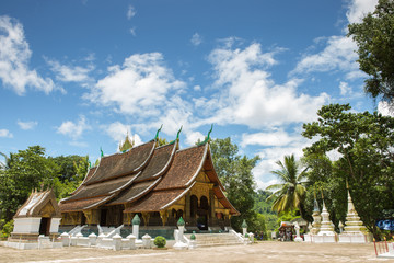 Temple of Luang phabang  , Laos