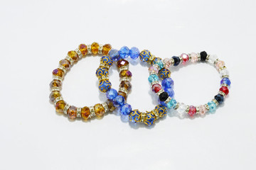 pearl and stone bracelet