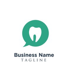 Obraz premium Dental Dentist Dentistry Logo Icon 