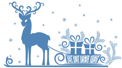 Christmas deer