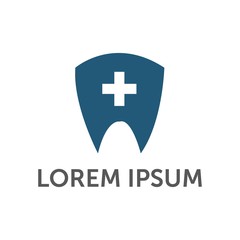 Fototapeta premium Dental Dentist Dentistry Logo Icon 
