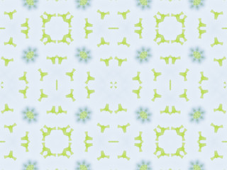 Abstract decorative background kaleidoscope