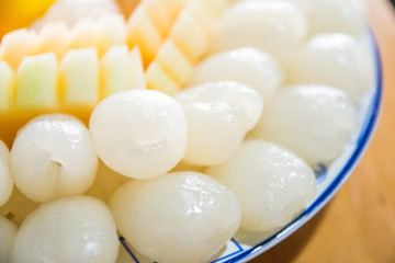 A fruit plate