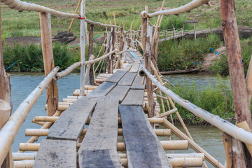 Bamboo bridge