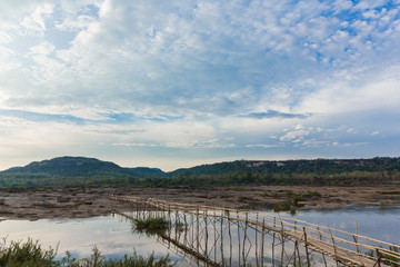 Fototapeta premium Bamboo bridge