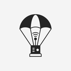 hot air balloon icon