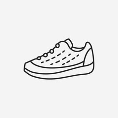 sneaker line icon