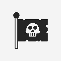 pirate flag icon