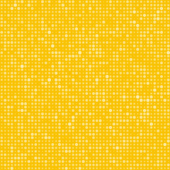 Seamless Background #Polka Dots_Mustard Yellow and Halftone