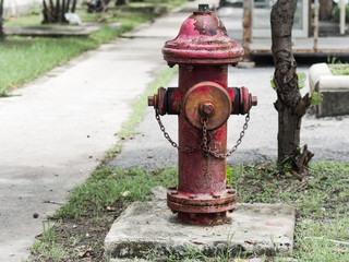 Vintage Red Fire Hydrant