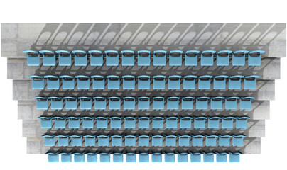 Fototapeta premium Numbered Stadium Seats