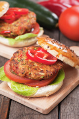 Vegan burger