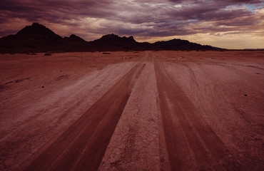 Road in desert