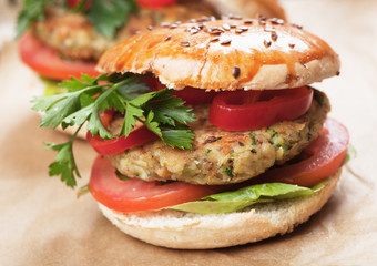Vegan burger