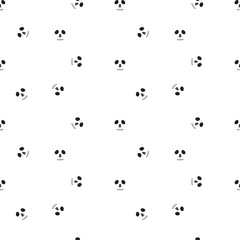 seamless skull pattern