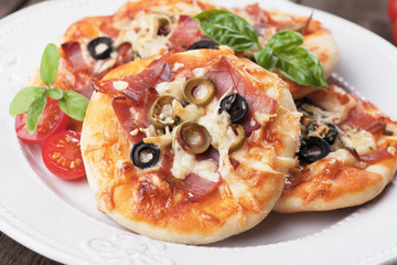 Mini pizzas