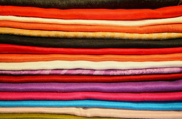 colored fabrics