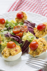 deviled eggs