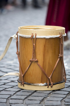 Wooden traditional percussion instrument from Argentina