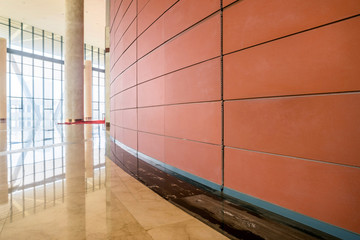 Fototapeta premium wall of interior space