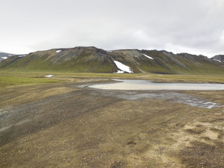 mountain scenery in Iceland