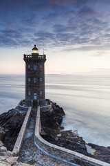 Kermorvan Leuchtturm in der Bretagne