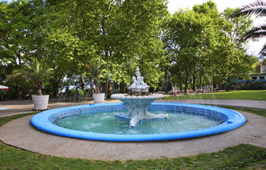 Sea garden in Varna. Bulgaria  