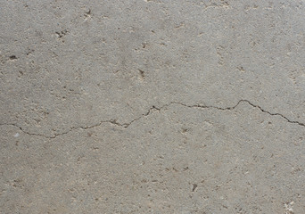 The gray concrete surface