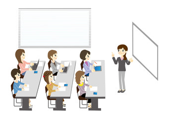 Obraz premium 女性セミナー