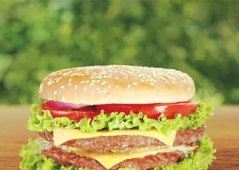 Hamburger Sandwich.