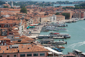 Venice view from above