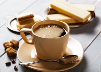 Black coffee