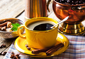Black coffee