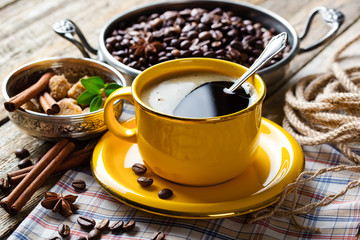 Black coffee