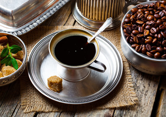 Black coffee