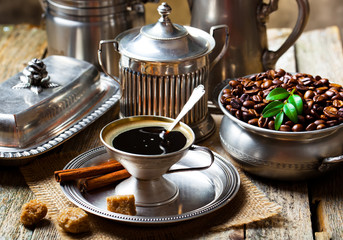 Black coffee