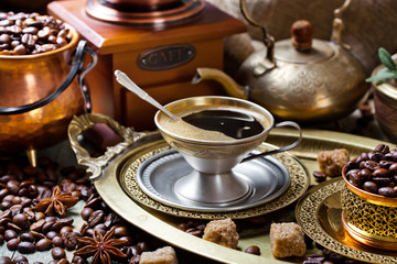 Black coffee