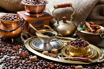 Black coffee