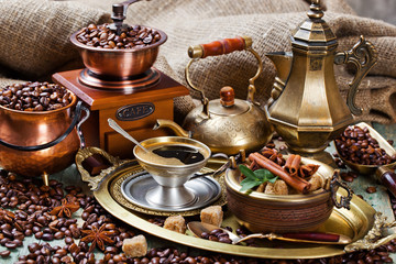 Black coffee