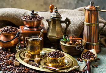 Black coffee